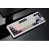 OAK224  Black USB Ultra-Thin Keyboard with rgb-lighting-rainbow effects-led backlit