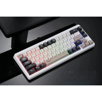 OAK224  Black USB Ultra-Thin Keyboard with rgb-lighting-rainbow effects-led backlit