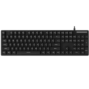 BAJEAL K74 104 Keys RGB Colors Keycaps Gaming Wired Mechanical Keyboard