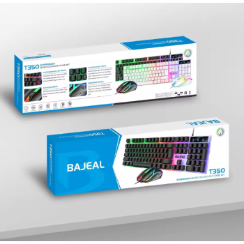 BAJEAL T350 Combo Membrane Keyboard & Mouse