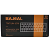 BAJEAL K101 61 Keys RGB Colors Keycaps Gaming Wired Mechanical Keyboard