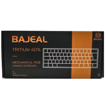 BAJEAL K101 61 Keys RGB Colors Keycaps Gaming Wired Mechanical Keyboard