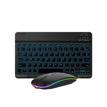 DM101 MINI WIRELESS KEYBOARD MOUSE RECHARGABLE DUAL MODE
