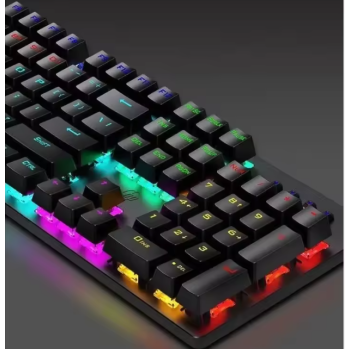 HP GK100F 104 Keys RGB Colors Keycaps Gaming Wired Mechanical Keyboard