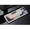 OAK224  Black USB Ultra-Thin Keyboard with rgb-lighting-rainbow effects-led backlit